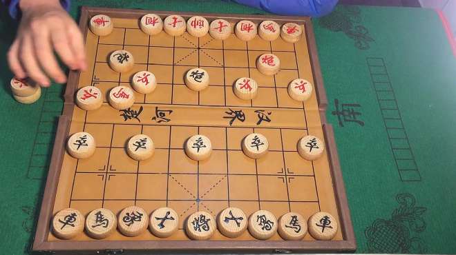 [图]象棋最快将杀对方的套路，只需7步完成马后炮，你知道怎么走吗