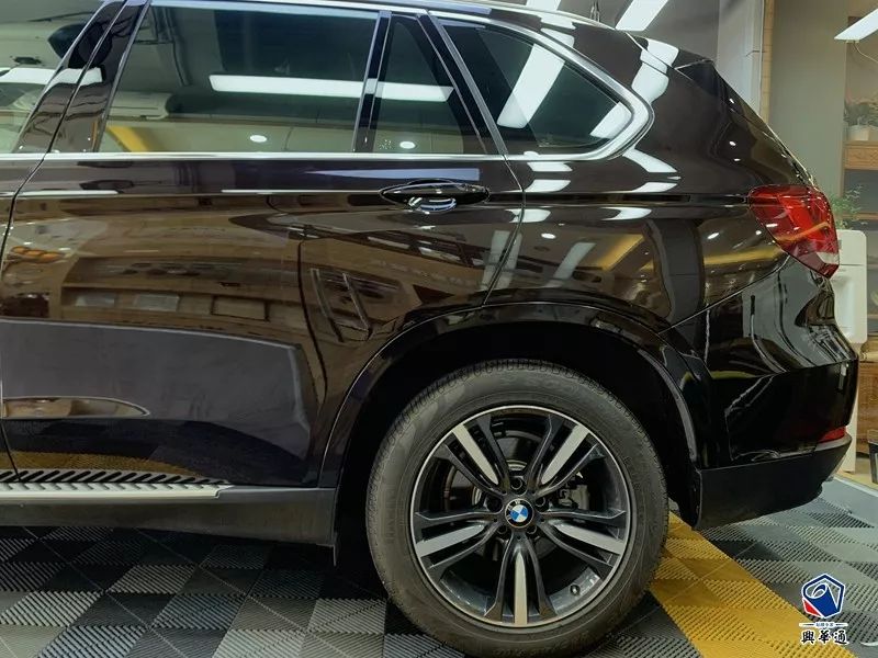 宝马x5全车圣科漆面保护膜实例