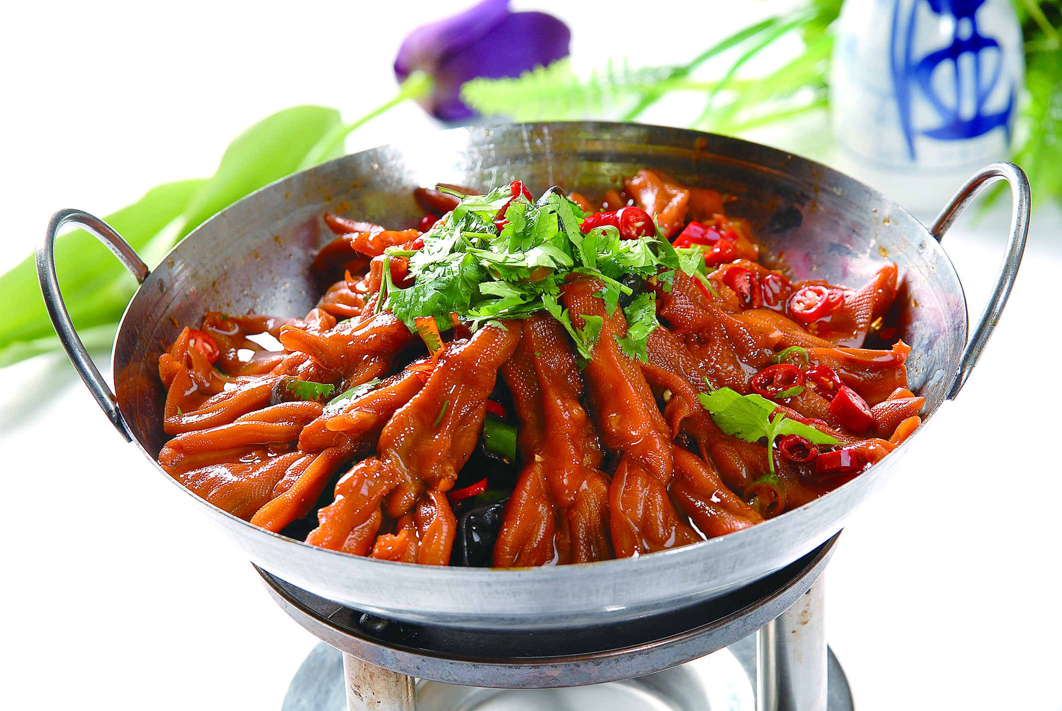 美食新花样:小可爱们都喜欢的几道菜,有你喜欢的吗?  干锅鸭掌