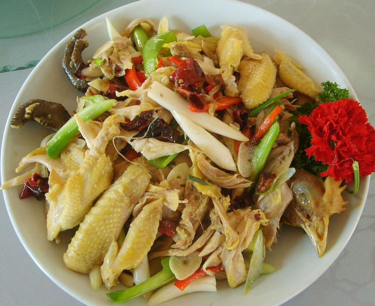 椒麻手撕鸡