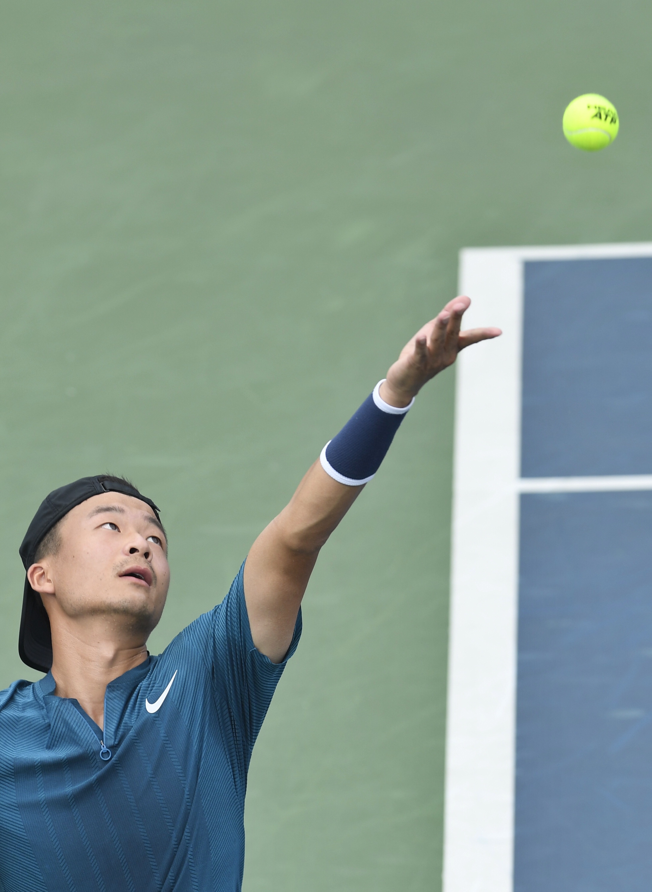 网球——成都国际挑战赛:中国选手张择晋级十六强(5)