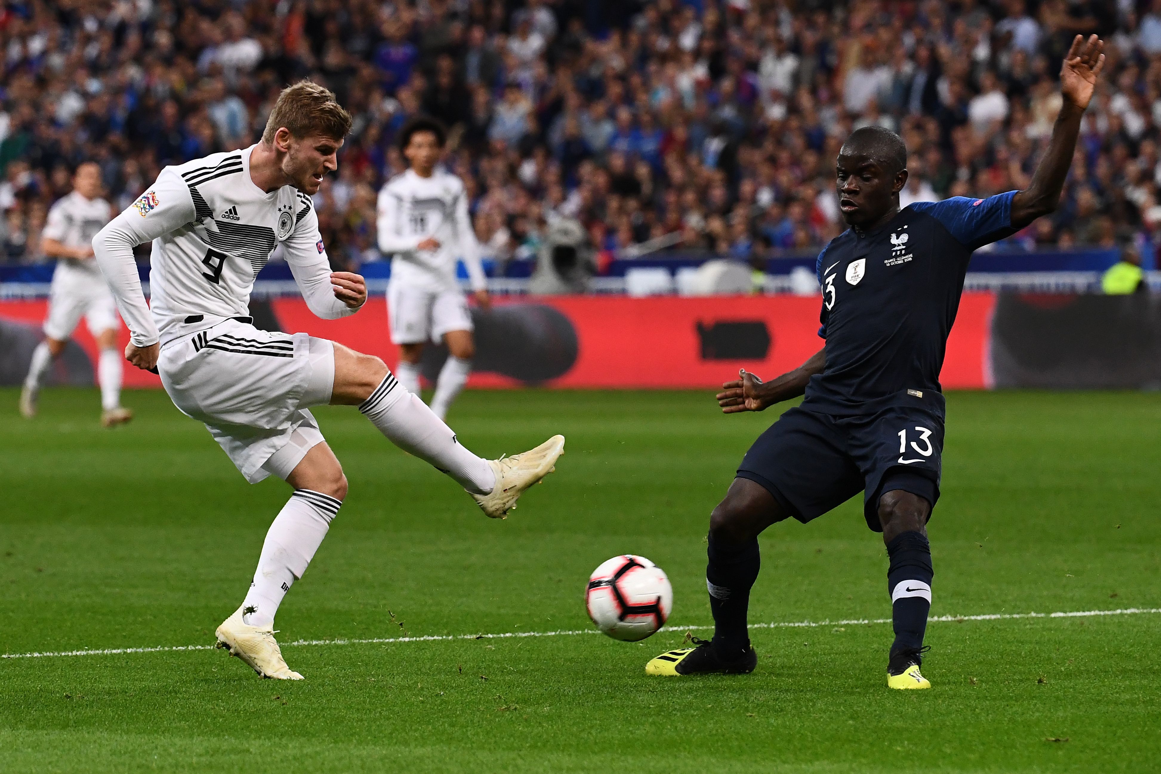 足球——欧洲国家联赛:法国胜德国(1)