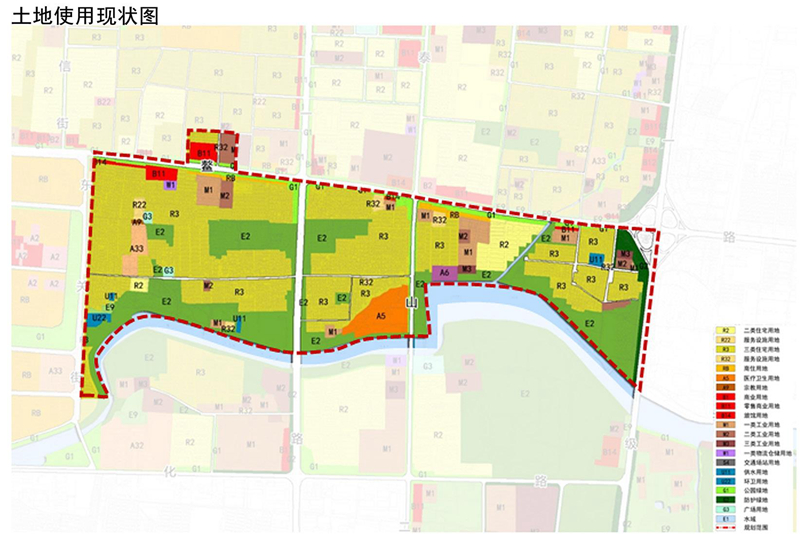 即墨东关片区控规调整 新增九年一贯制学校,幼儿园,变电站