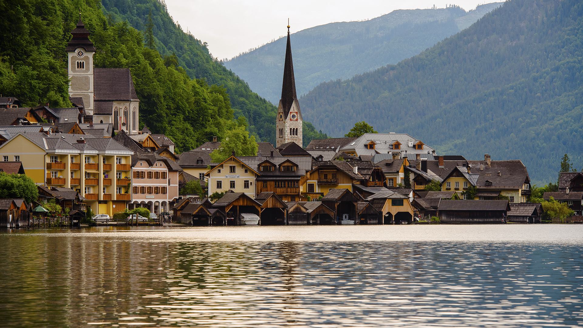 假若真的有童话世界和人间仙境,那一定是哈尔施塔特小镇的样子.