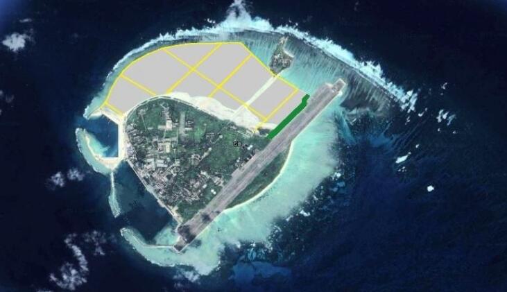 卫星图曝永兴岛近貌:面积扩大1.5平方公里,机场跑道长超3000米