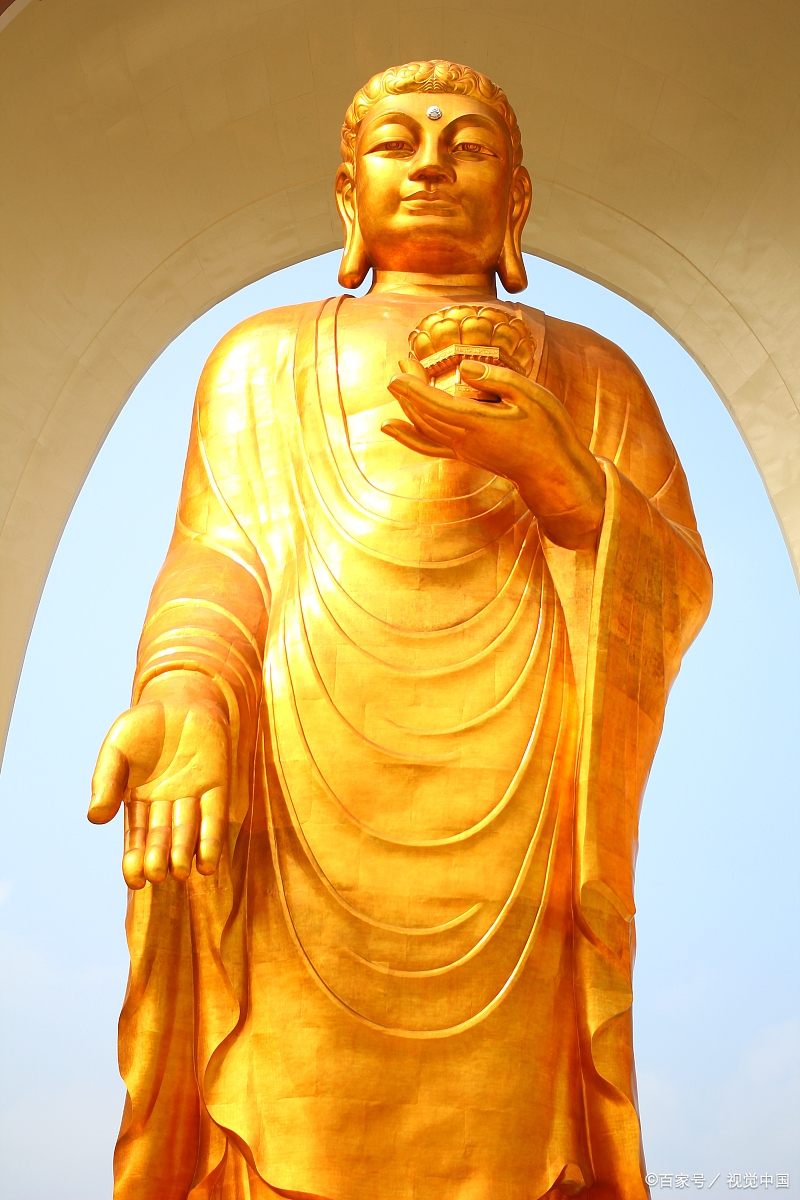 全球第一高阿弥陀佛像庐山东林大佛