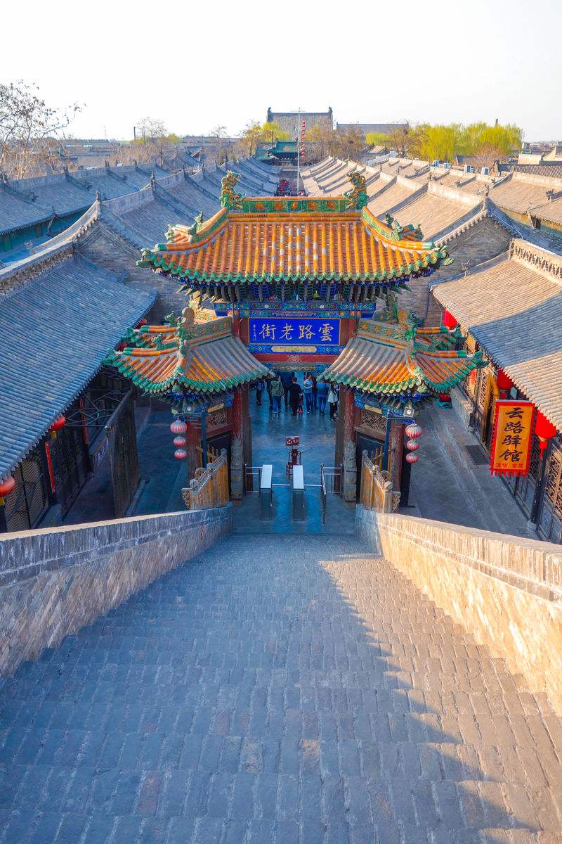 井然有序的龟城民居--平遥古城