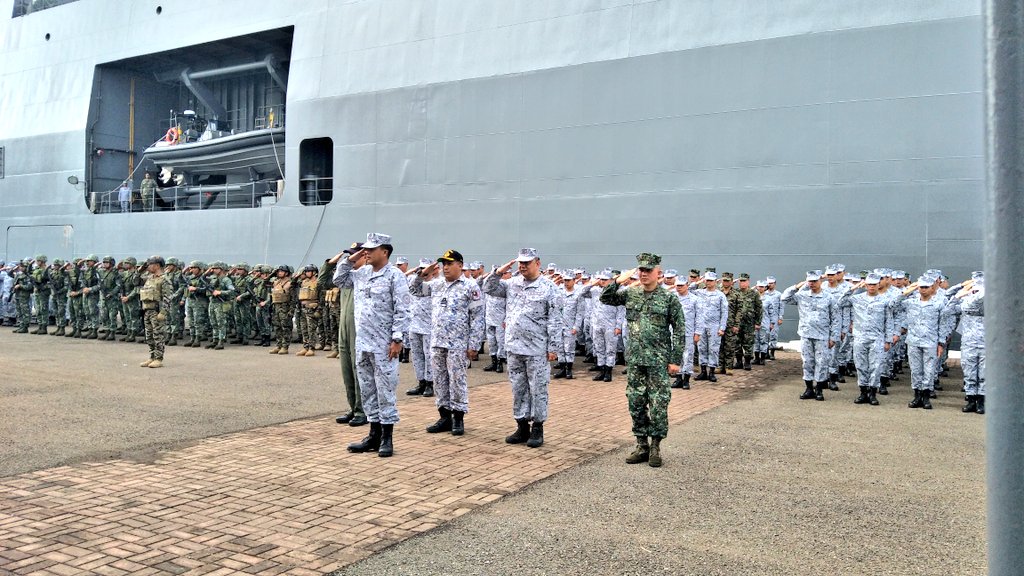 马来西亚菲律宾海军出发参加环太平洋军演