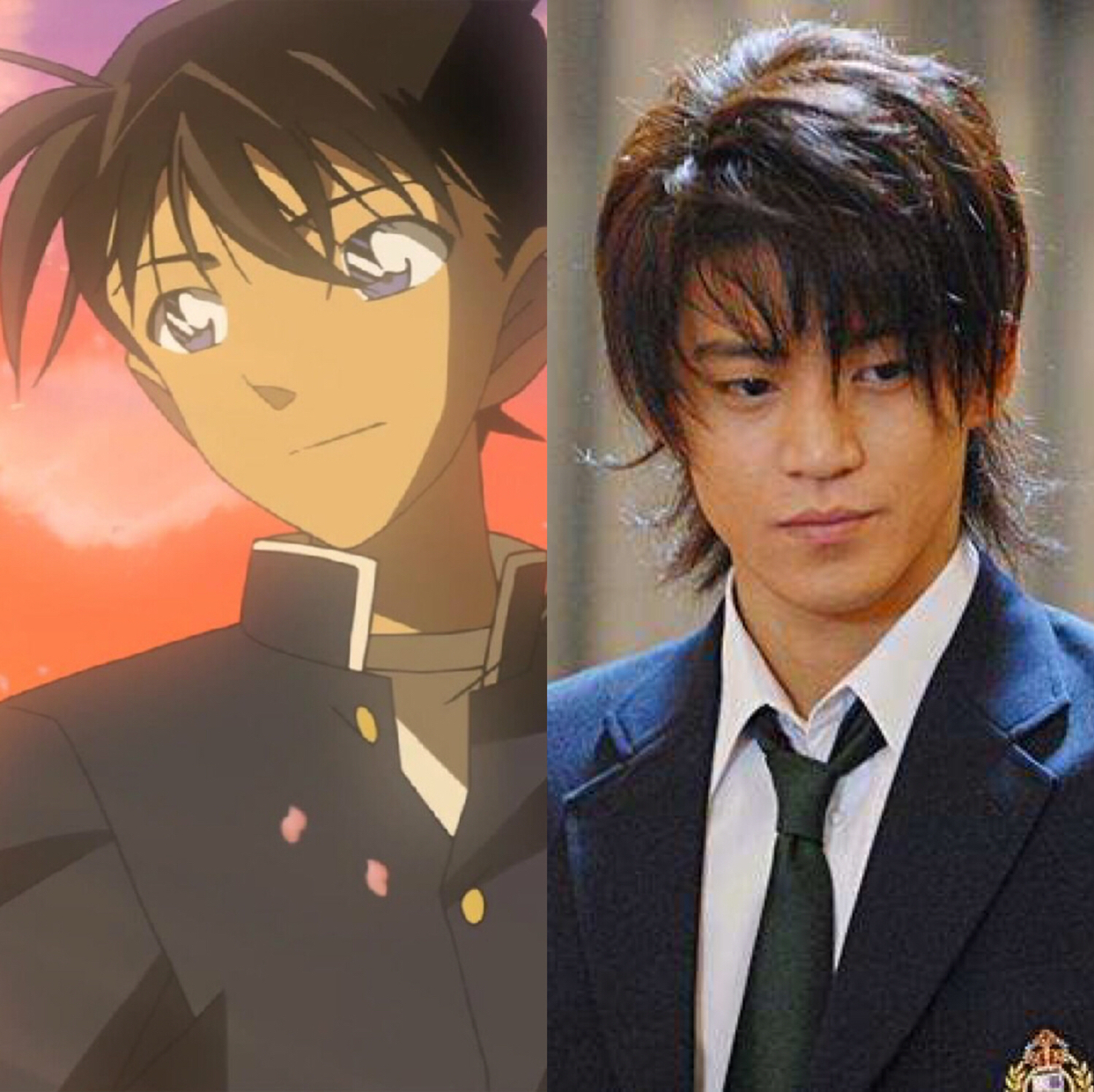 名侦探柯南动漫和真人版对比 你觉得哪个是最像的?