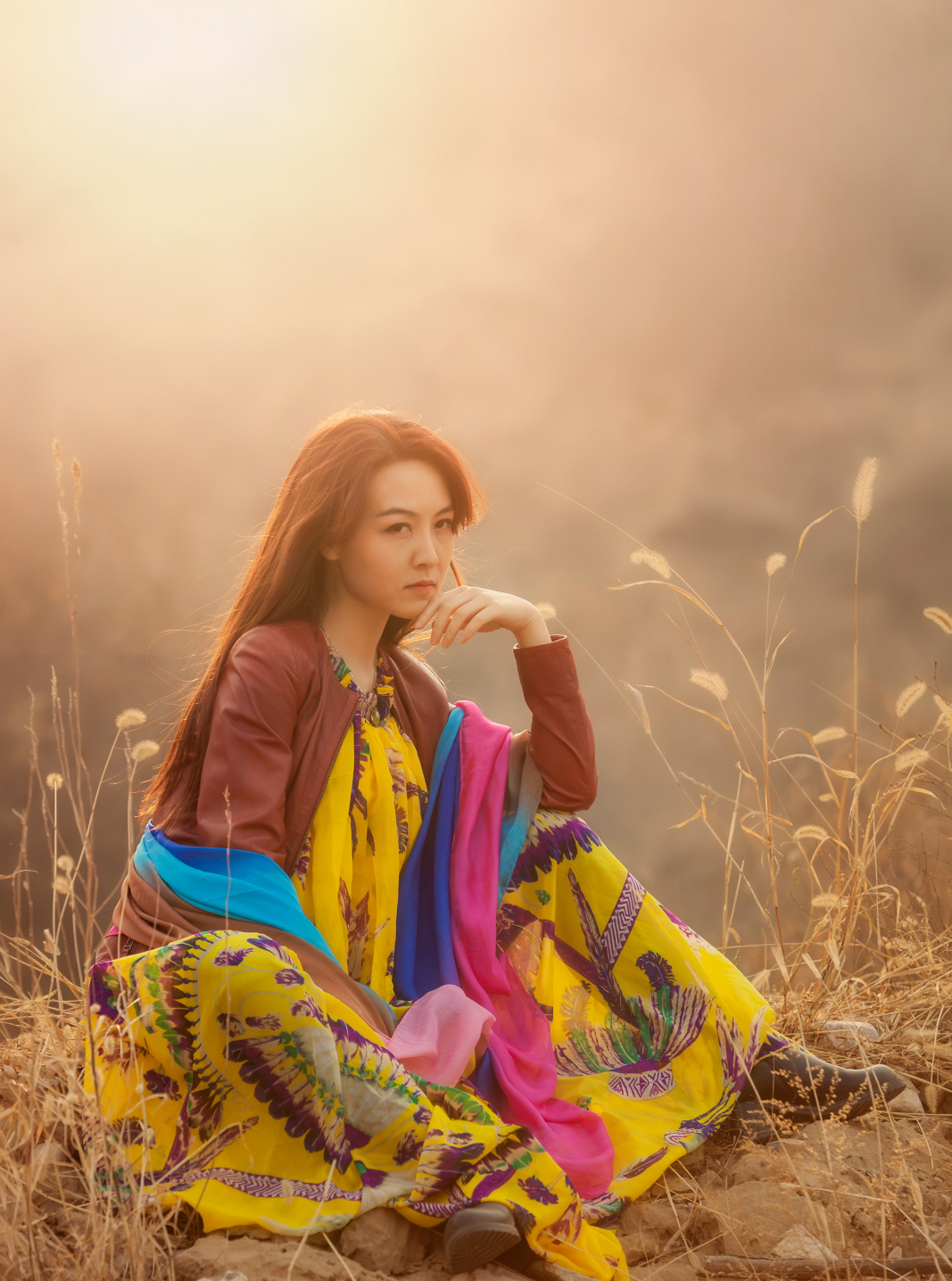 人像摄影 可爱的家乡,心爱的姑娘