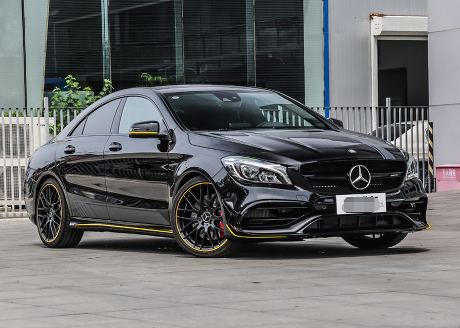 奔驰cla级amg cla 45 4matic暗夜雷霆限量版的解读以及观赏