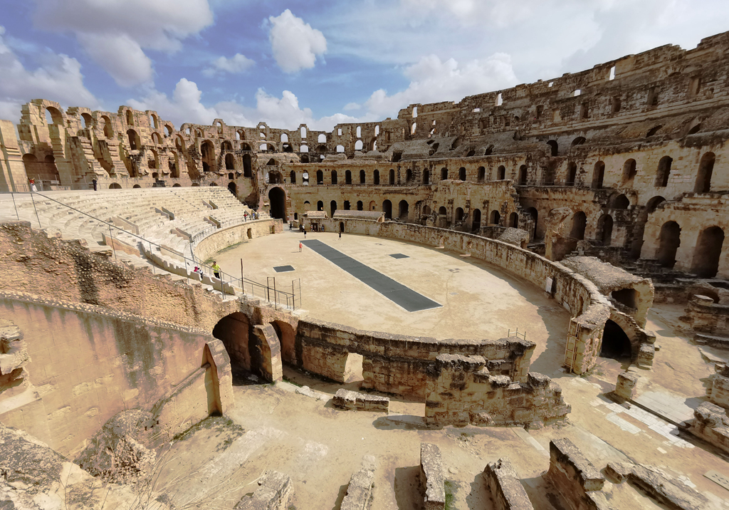 突尼斯杰姆古罗马竞技场