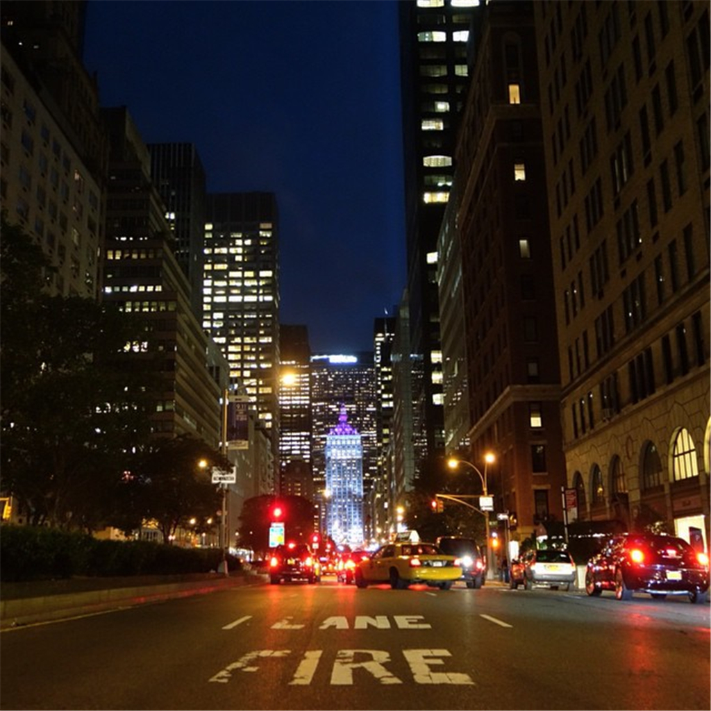 凌晨四点的纽约图片