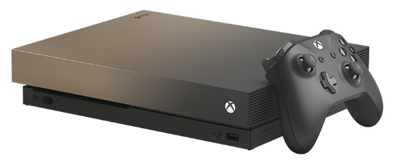 xboxone x冰雪白及渐变金特别版正式开售