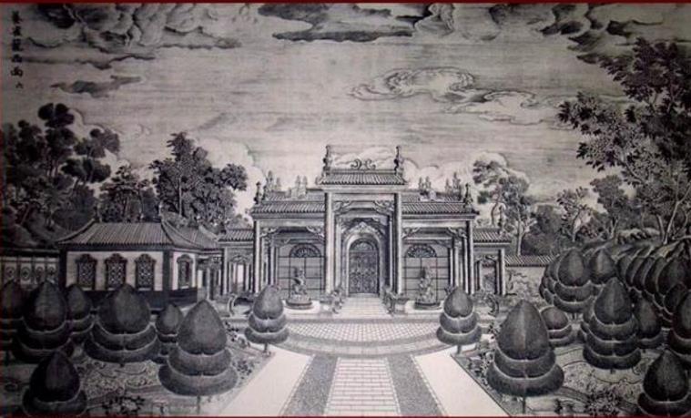 图说历史: 郎世宁画笔下的圆明园竣工图