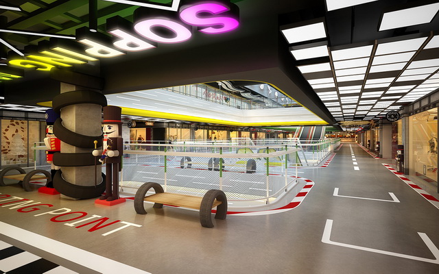 与"体育"跨界融合的新型商业综合体设计鉴赏:宁波中体sports城