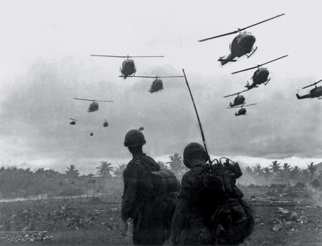 对于美国来说,越南战争更像是一场"直升机战争",随着冲突的加剧,总计