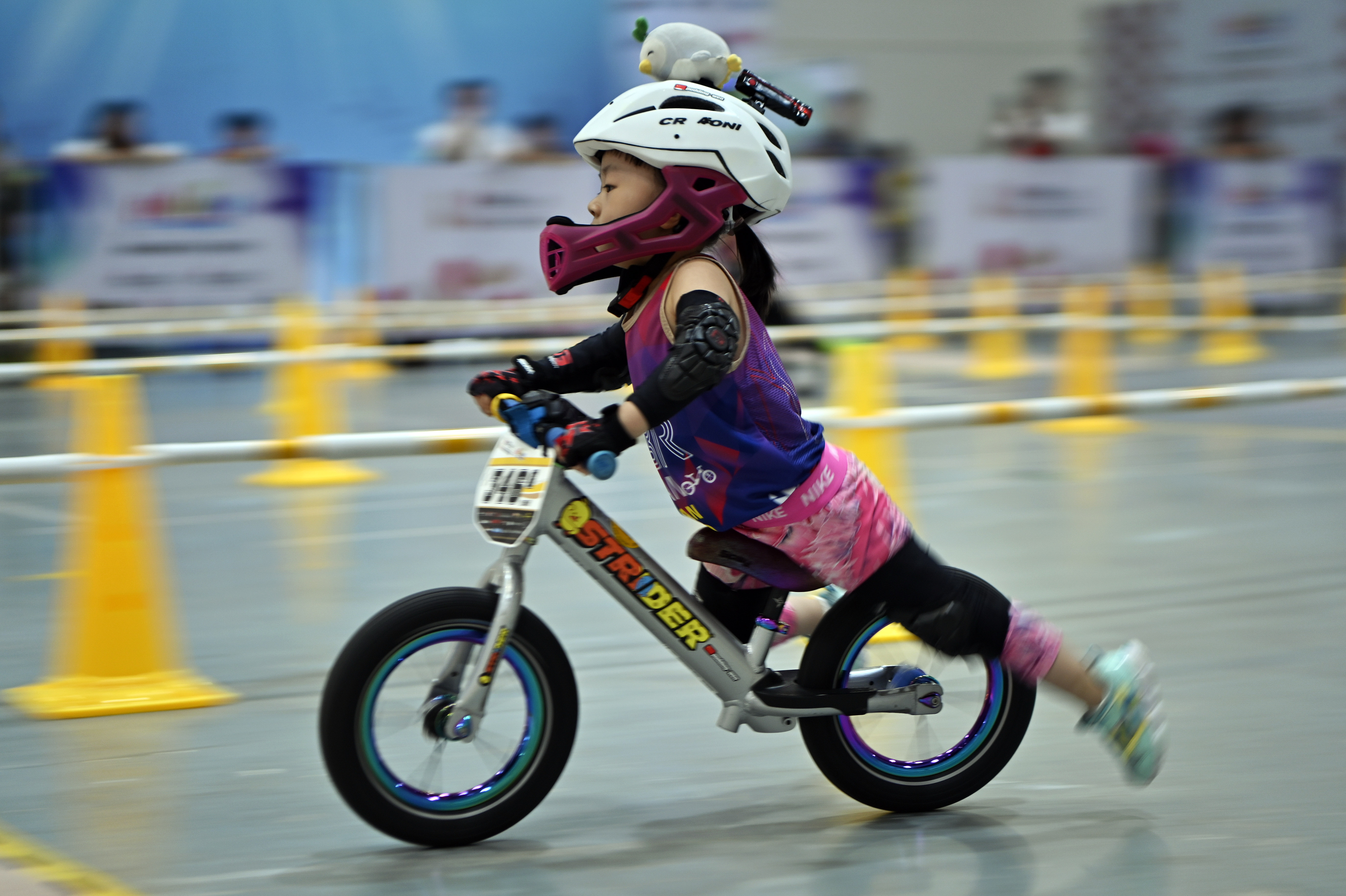 亚洲儿童平衡车锦标赛在海口举行