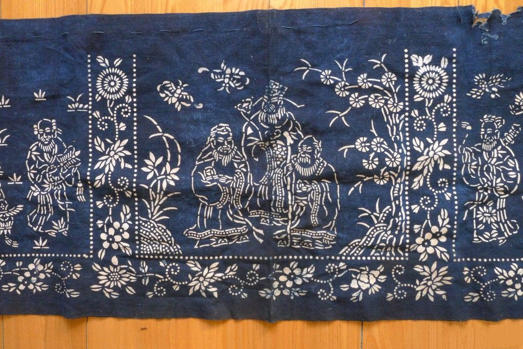 手工艺:传统的蓝印花布,看看可以做成啥样的现代用品,美观实用