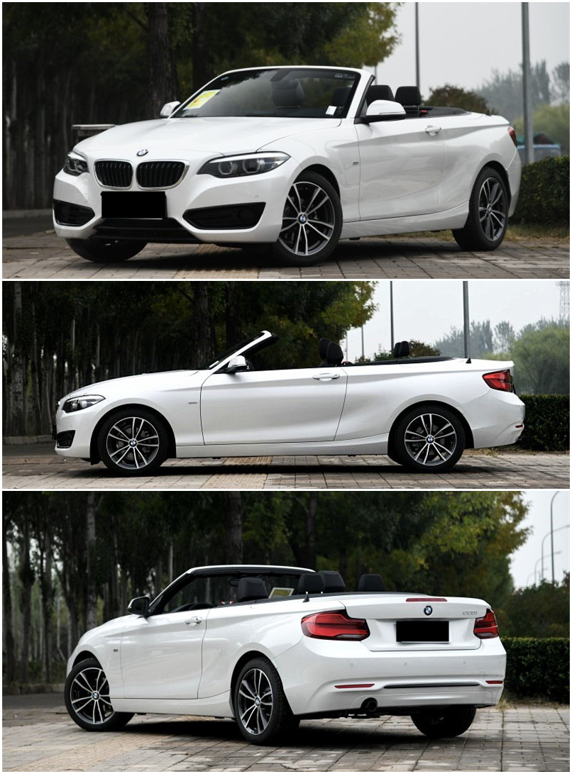 奥迪tt太贵?看看这辆车,"四座版z4",宝马2系敞篷版,25万起