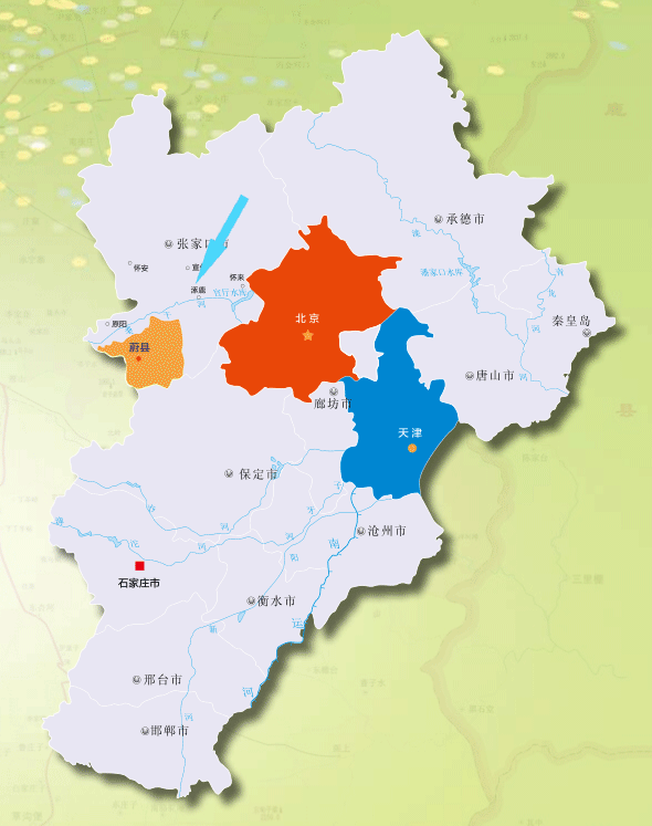 蔚县地图高清版大地图图片