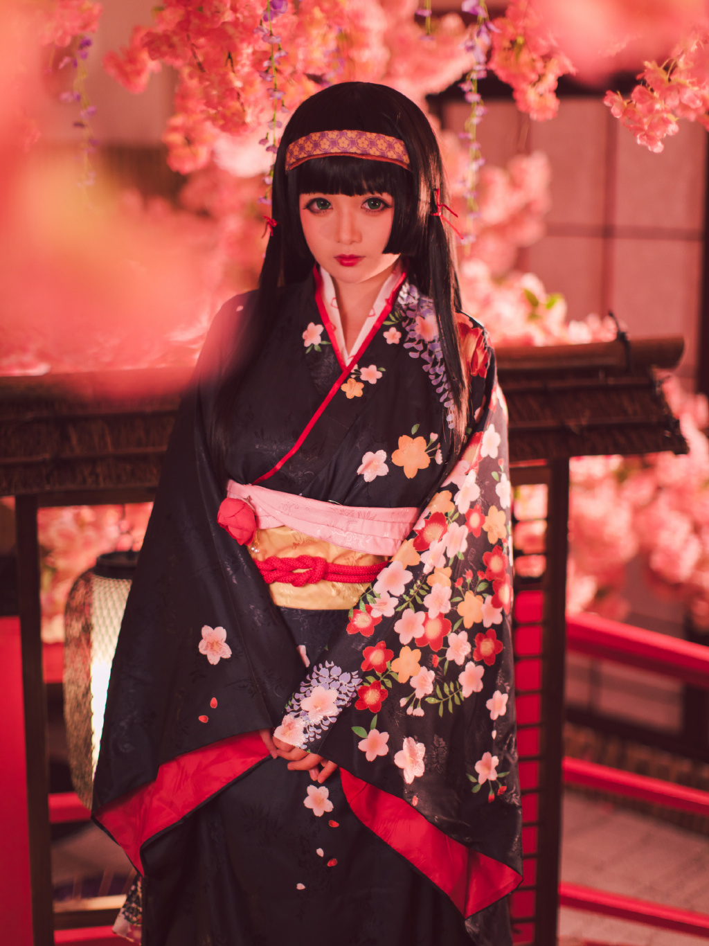 美少女万华镜莲华cos:浮世沧桑,不过瞬逝幻梦,善恶,皆有定数