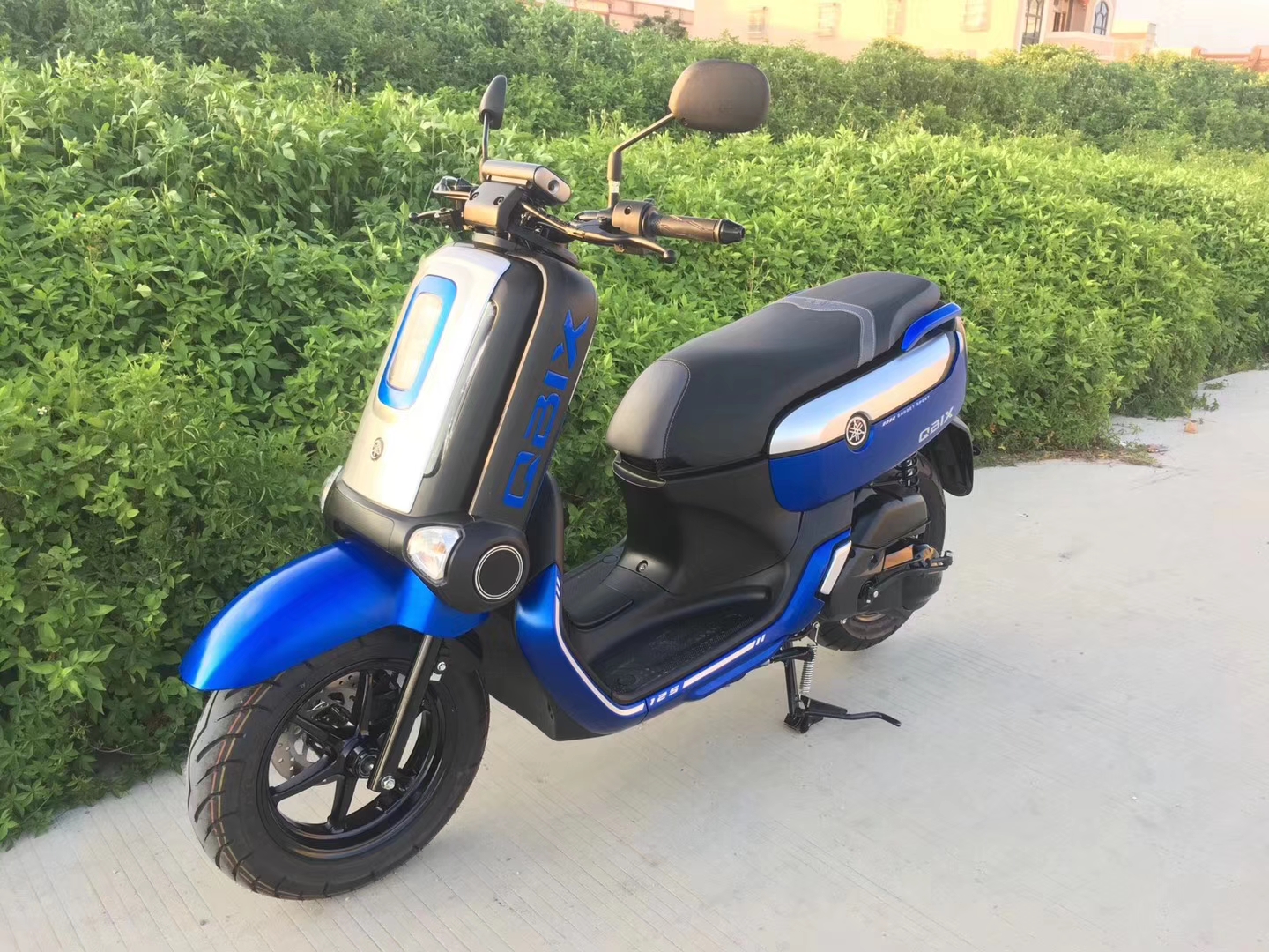 实拍2018款雅马哈qbix 125,这颜值巧格比不了!