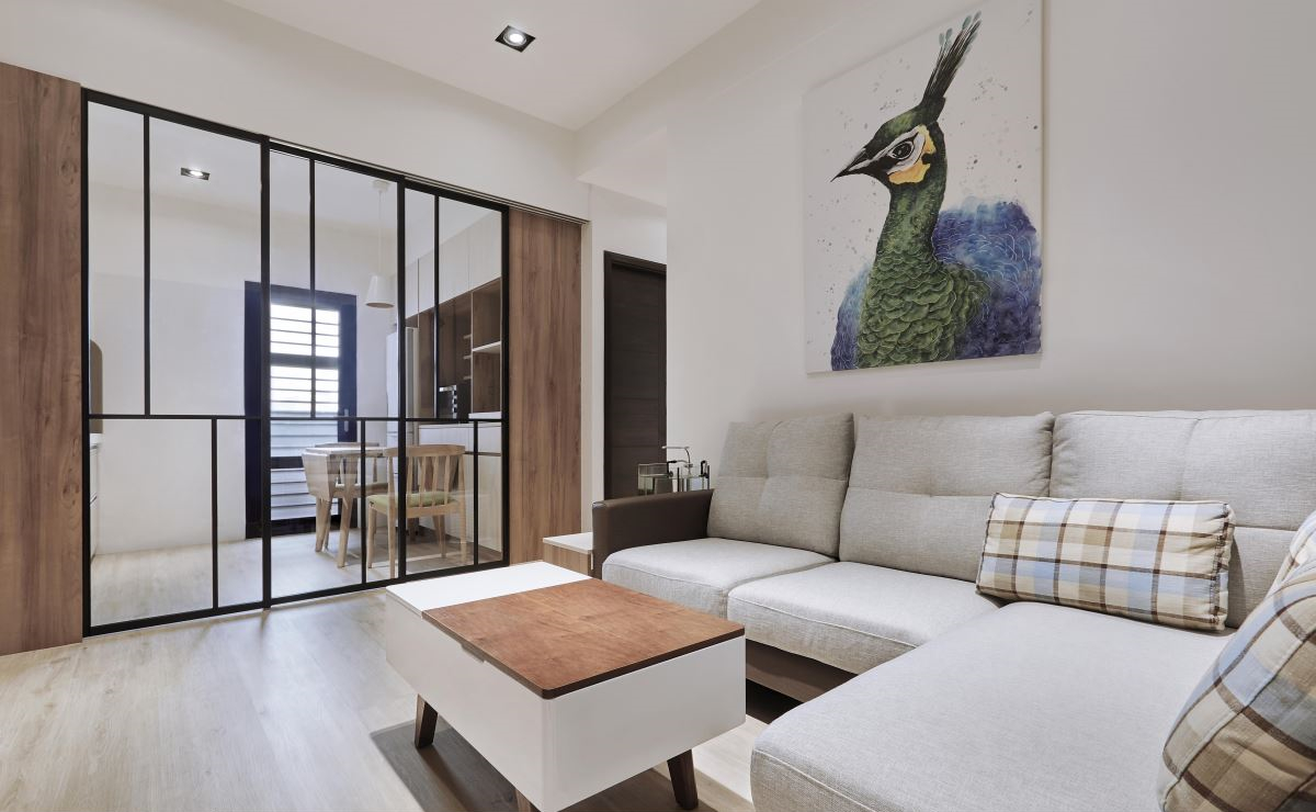 上海小户型装修案例丨60平塞进三间房,看设计师如何掌控空间