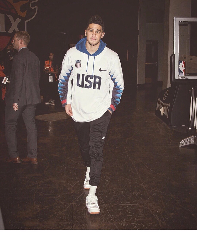 70分先生布克教你nba最潮穿搭,网友:13顺位都长得帅?