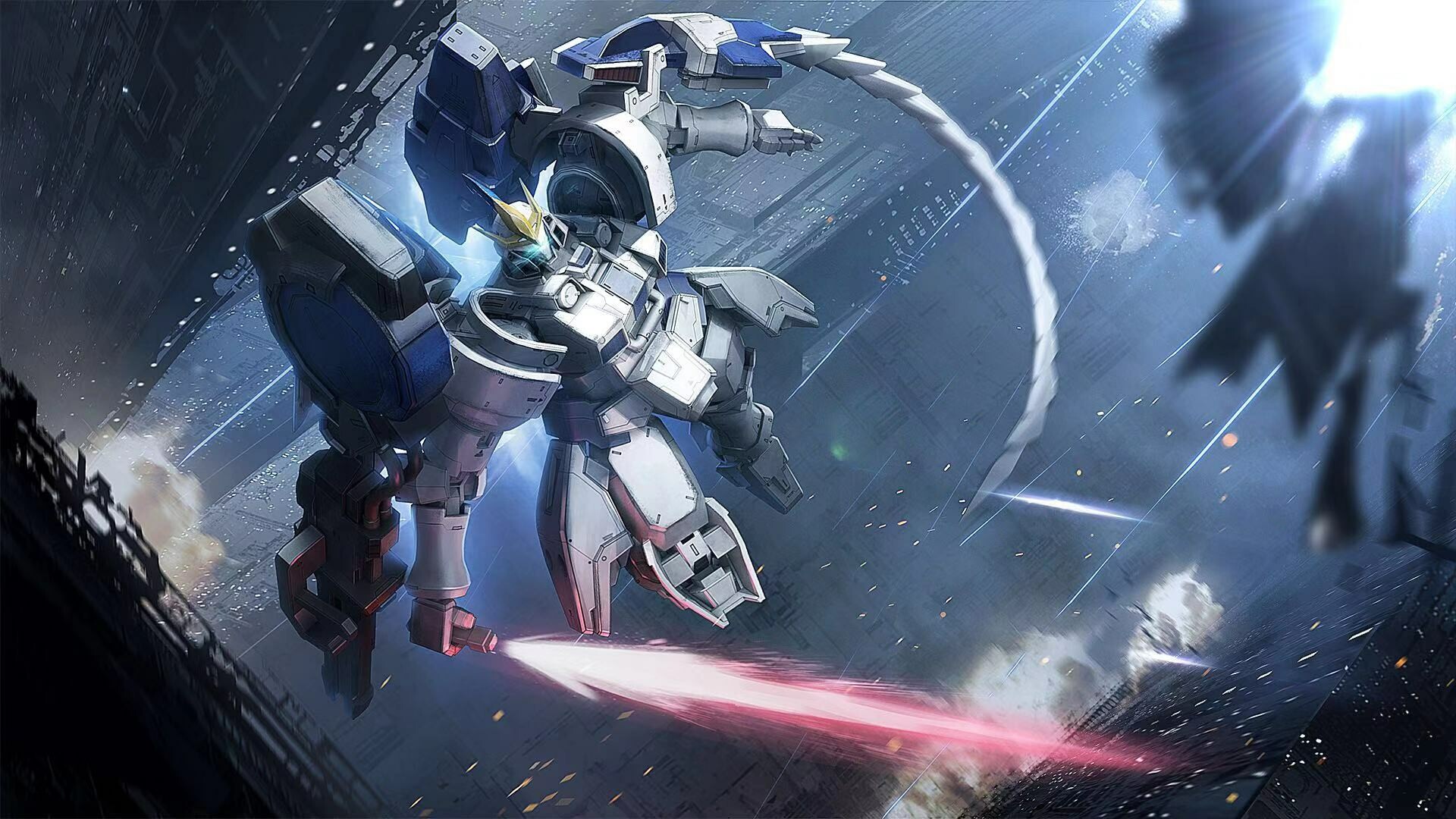 一组超帅气的机械机甲插画作品欣赏!金属的质感有种别样的魅力!