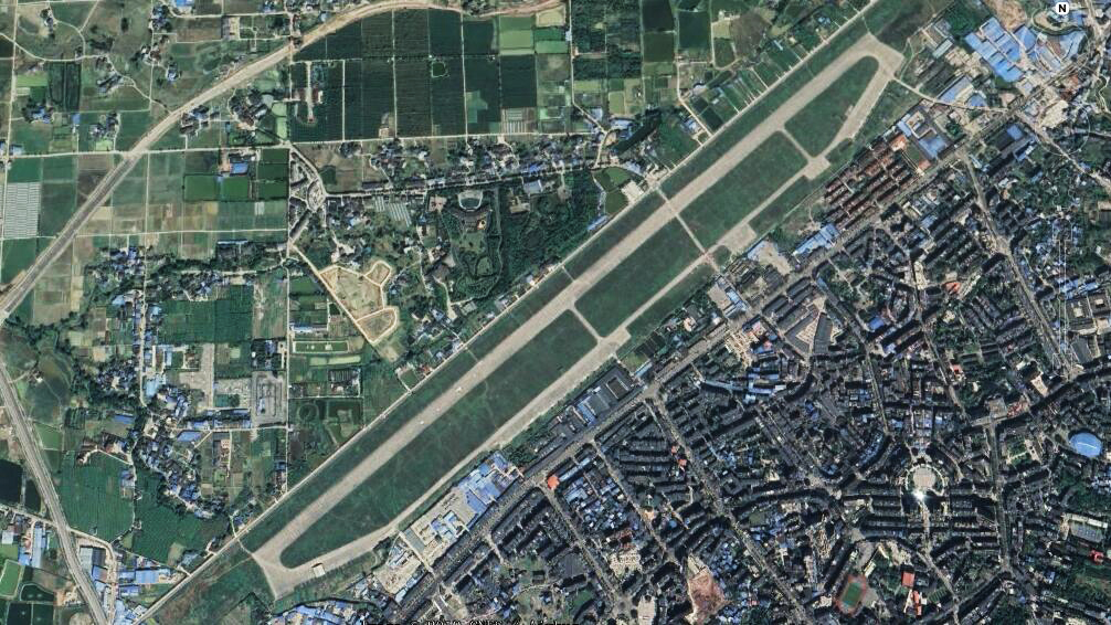 机场数量最多的城市:从卫星上看重庆各个机场