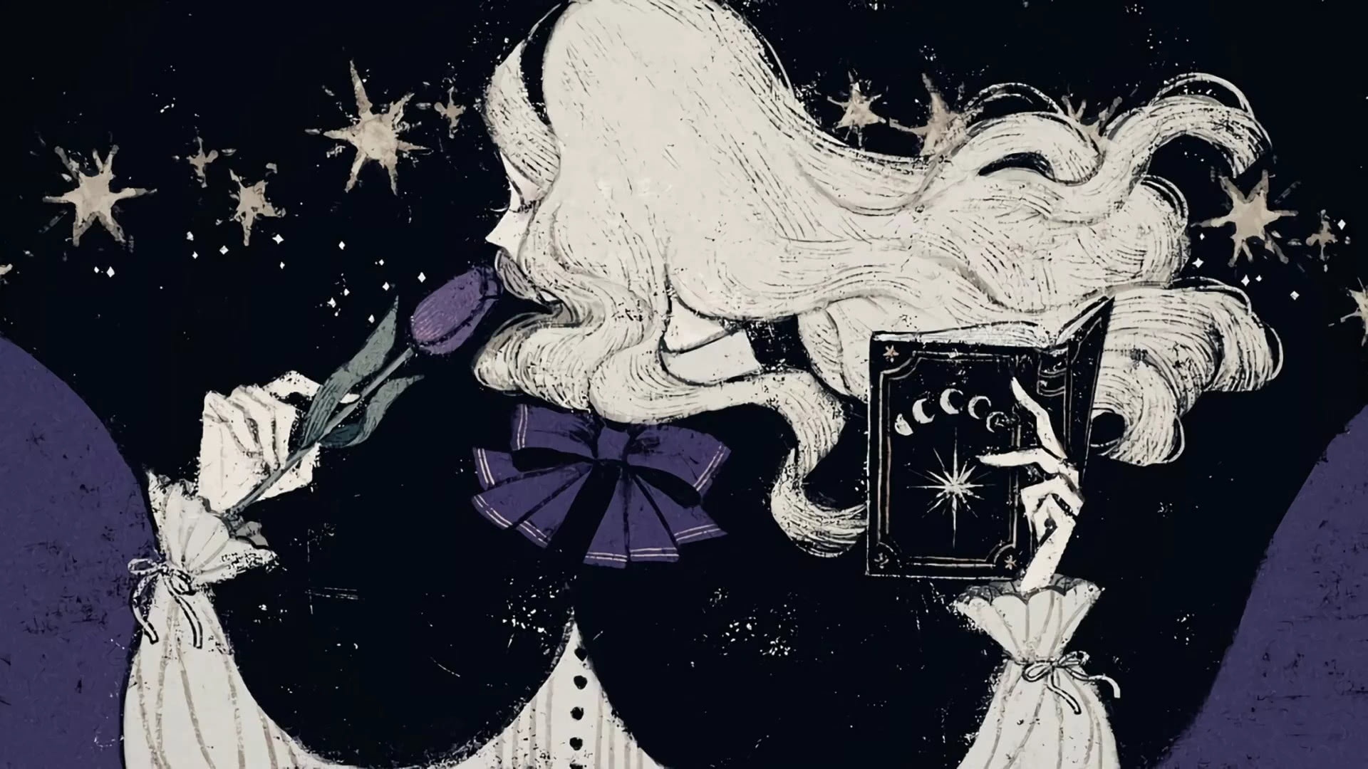 情感故事 暗黑系图:所有说不出口的爱情,都藏在每一天的晚安里