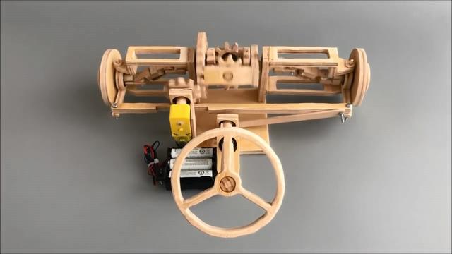 今天为大家分享如何利用传动轴和转向机模型拼装制作玩具车的方法