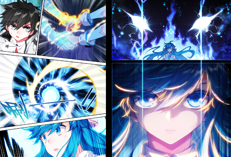 深蓝凝视威力有多强?冻千秋陷入昏迷,粉丝们直呼:蓝轩宇快亲她