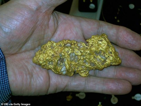 澳洲某男子散步时捡到巨型黄金 重达624克价值约35万美元