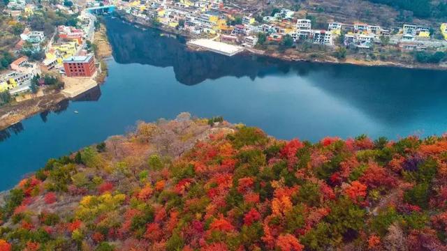 走进涉县偏城七彩青塔村,美景如画,旅游带动村庄发展