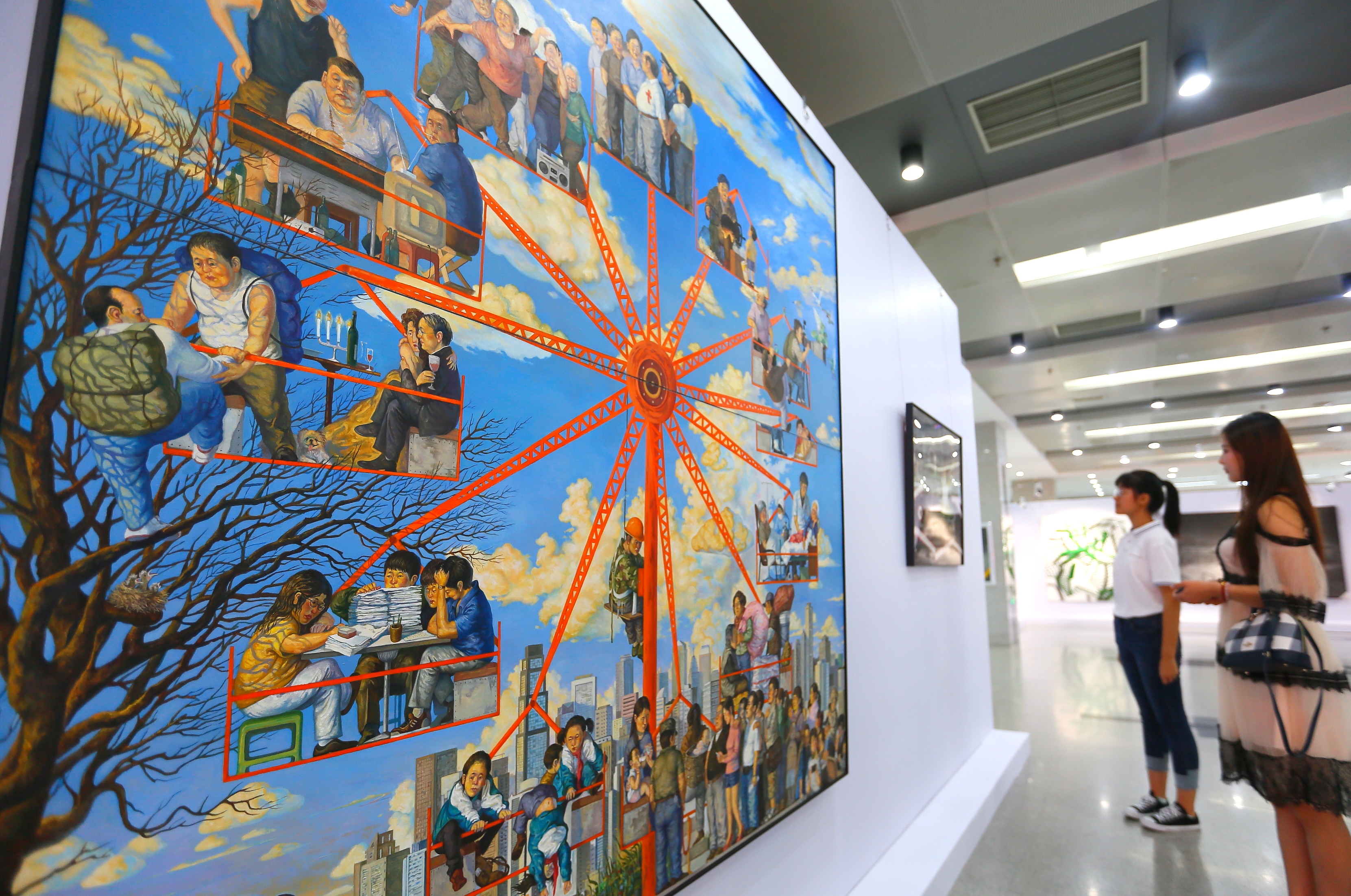 山东即墨:2018四川美术学院师生优秀作品展(2)