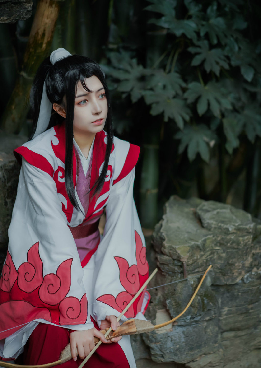 魔道祖师:小哥哥cos白衣少年温宁,道友:这就是我们的小天使!