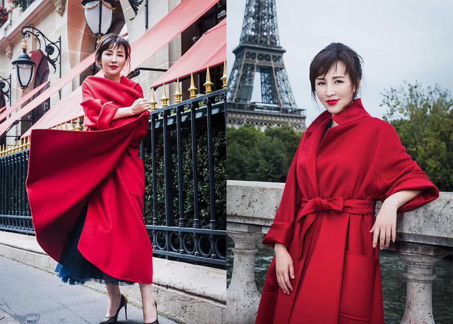 娘道中的瑛娘岳丽娜,原来戏外这么会穿,形象气质太好了