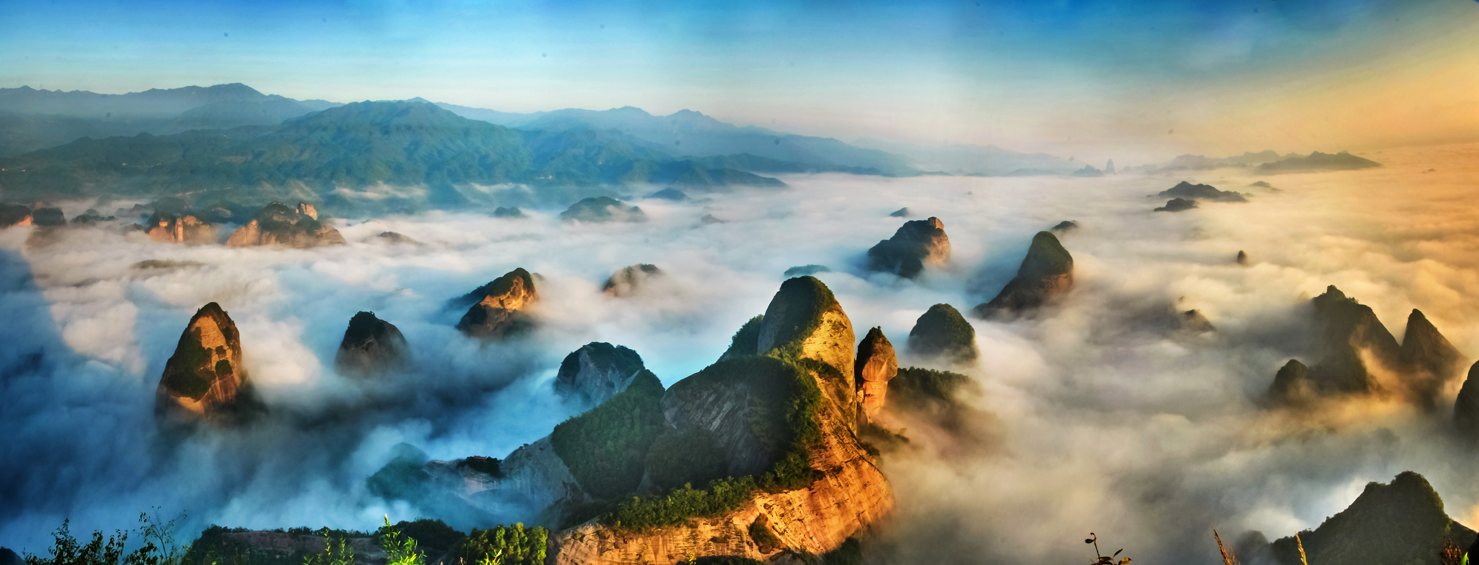 世遗崀山:六大景区丹霞瑰宝 六个绝景世界奇观