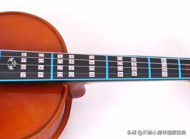 小提琴一把位指法图解(a大调d大调g大调)