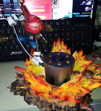 大佬晒数码宝贝木偶兽手办,却被四大天王抢镜,网友:就要这一个