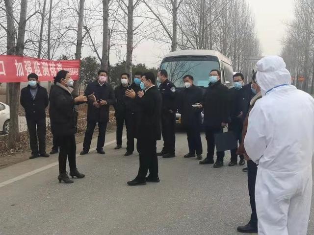 方城县委书记褚清黎督导柳河镇疫情防控工作