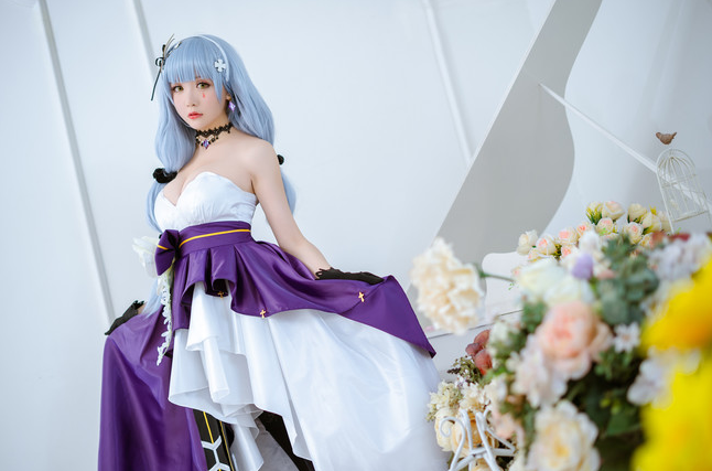 《少女前线》hk416星之茧cos,指挥官,有我在就足够了不是吗?