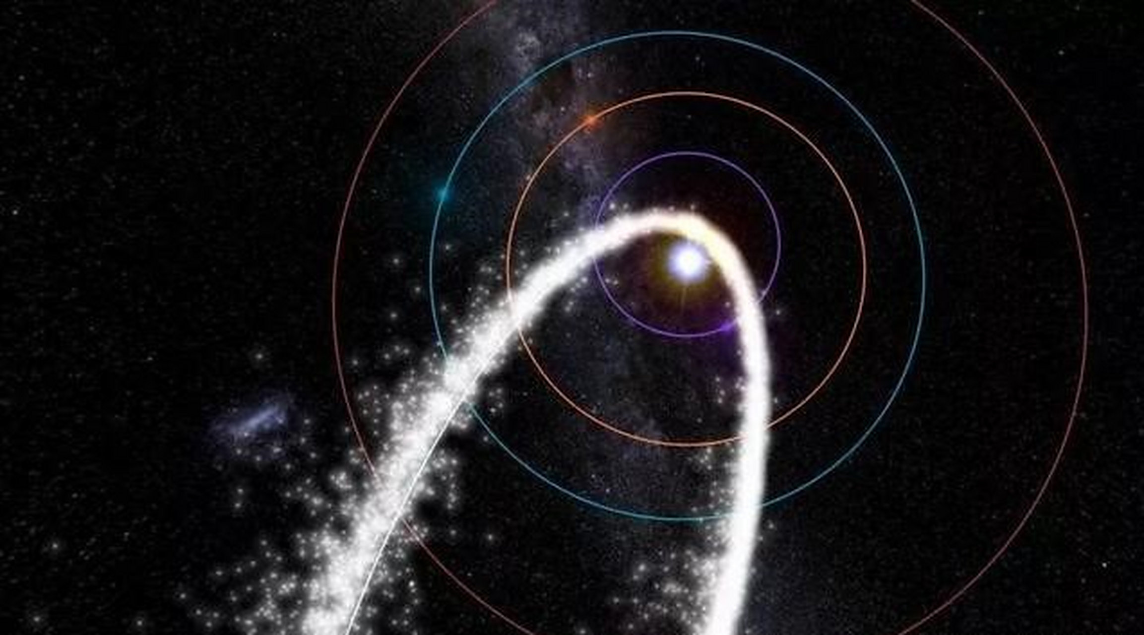 曾经有一颗名为phaethon小行星飞近了太阳,由于距离过近,只有5.