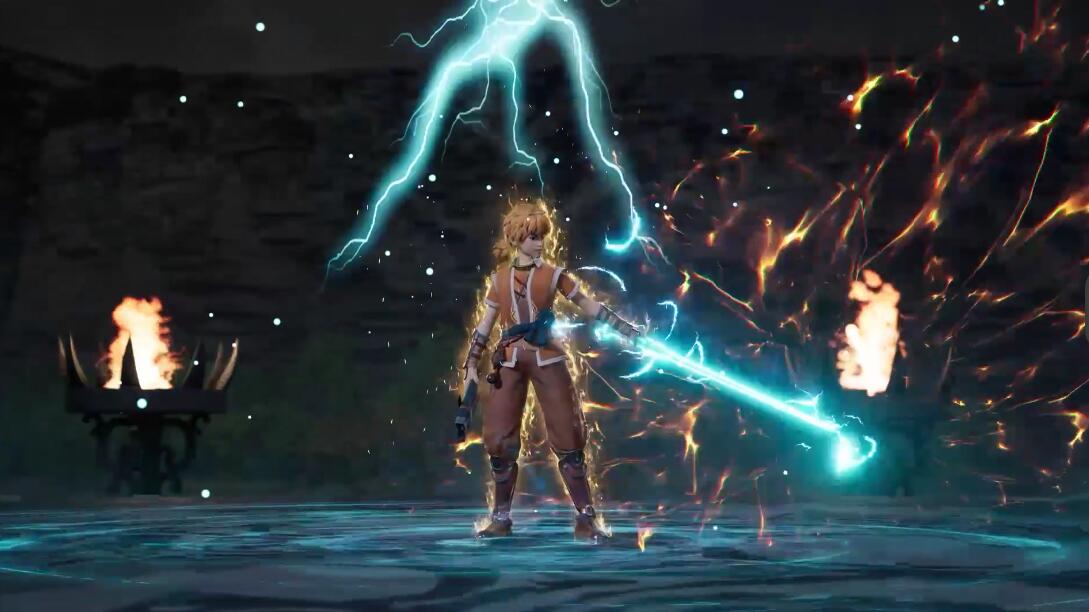 动漫妖神记,聂离降服天陨神雷剑,携手凝儿离开天幻圣境