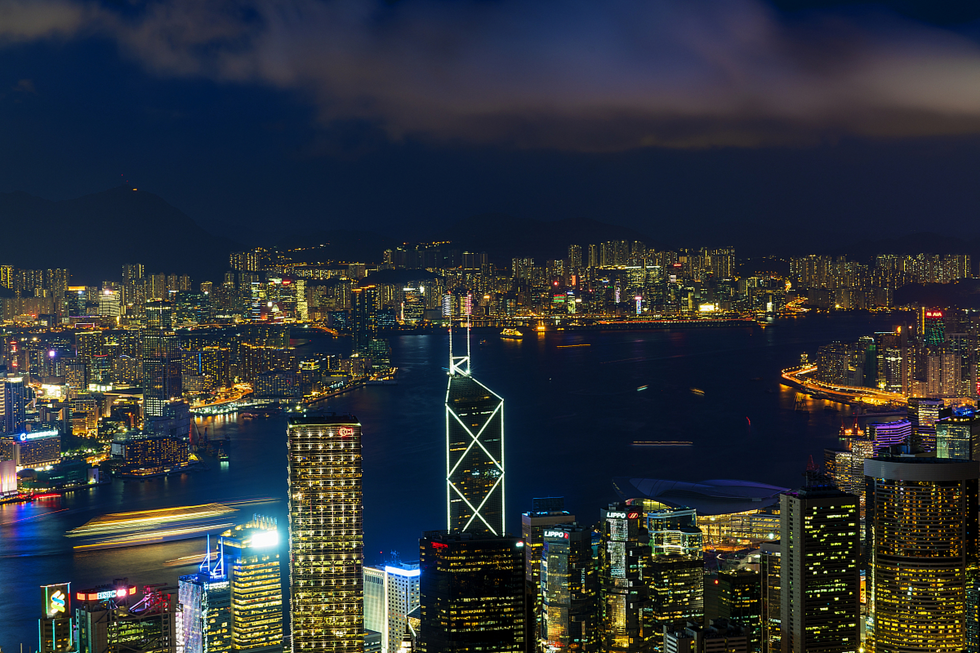 世界三大夜景之中国香港:"东方之珠",幻彩璀璨.