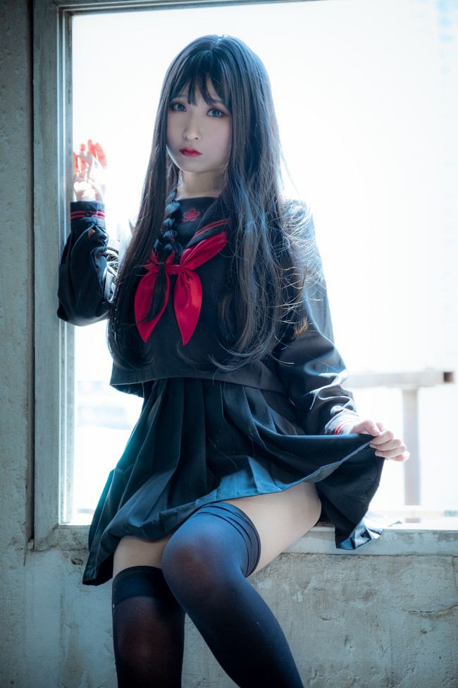 黑丝jk制服美女,网友:小姐姐好酷!