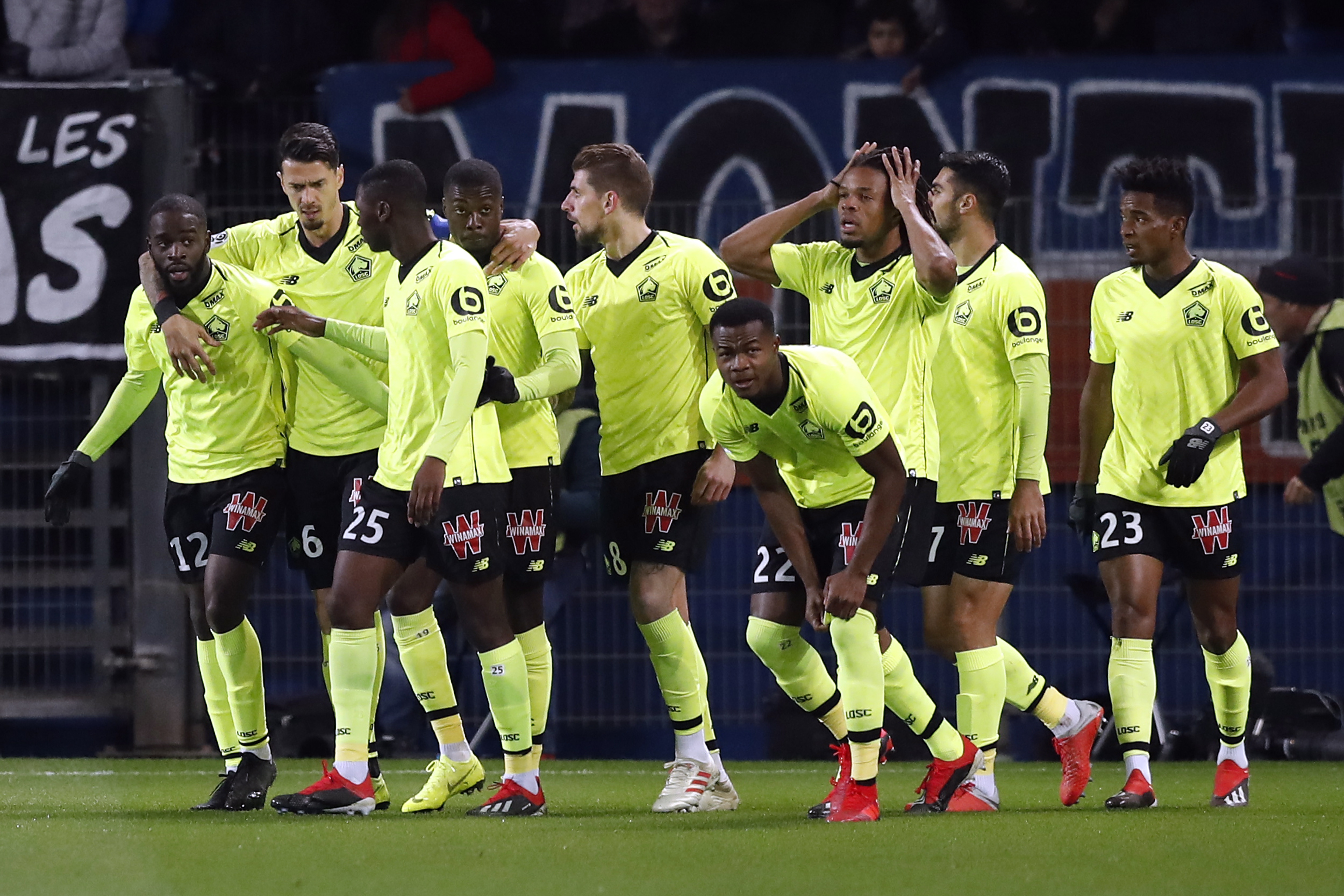 足球——法甲联赛:里尔胜蒙彼利埃