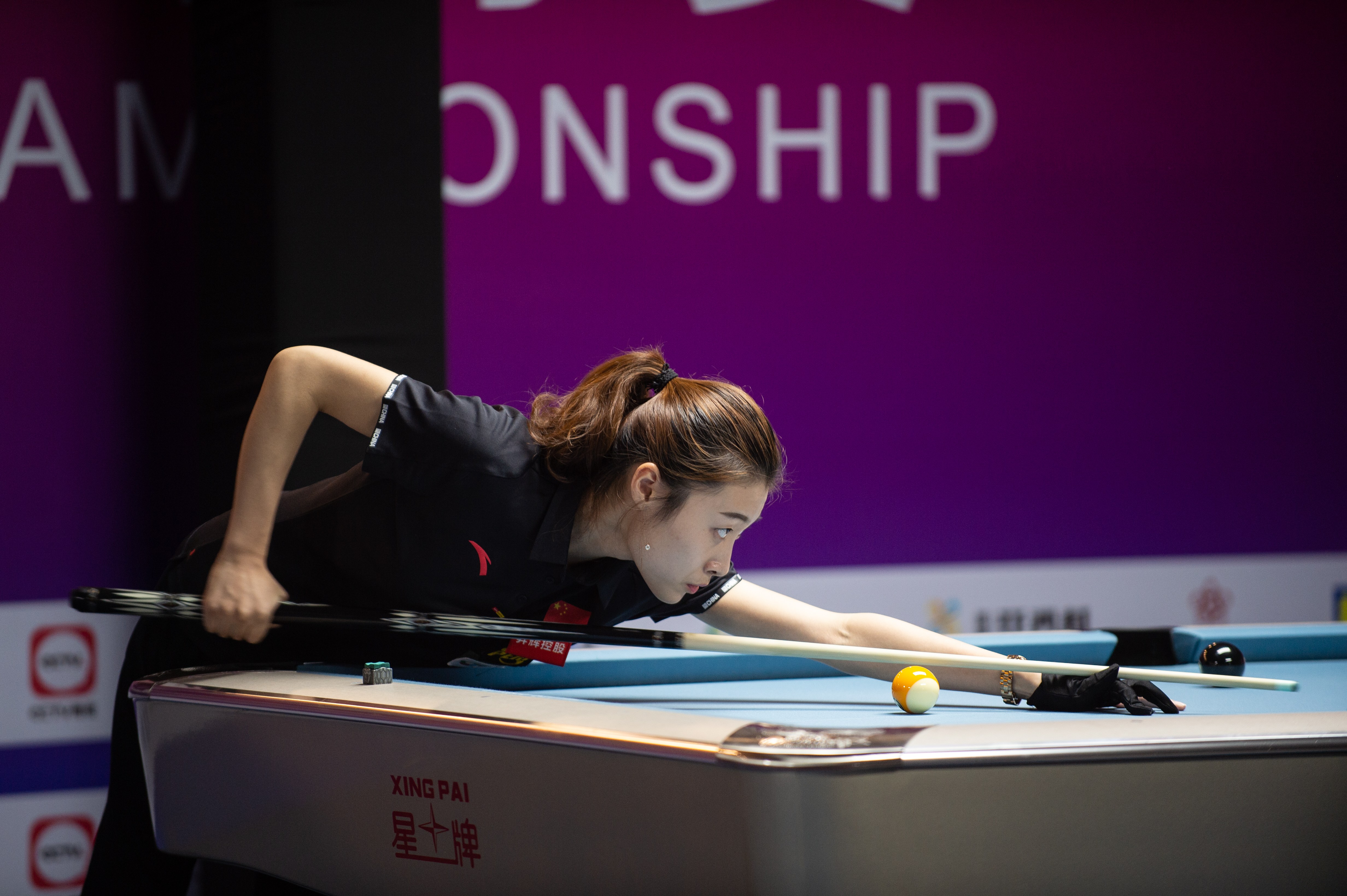 台球——世界女子9球锦标赛开赛